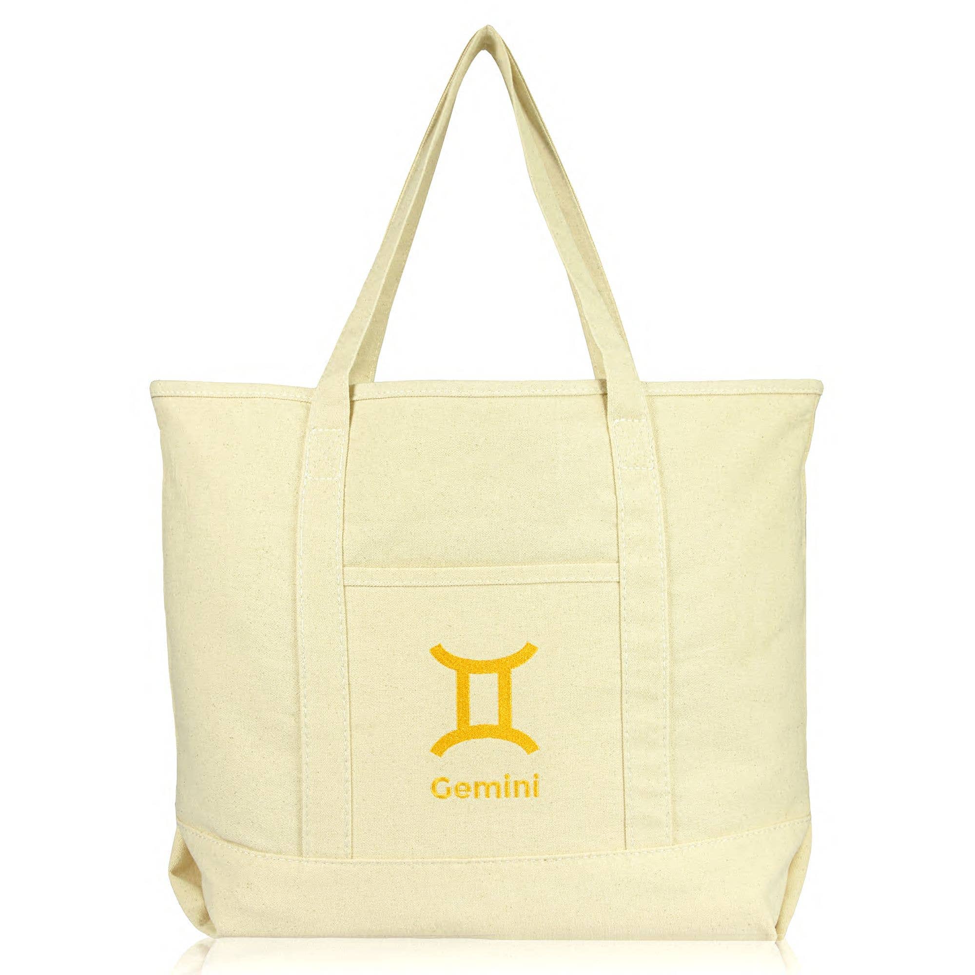 Dalix - Wholesale Tote Bag - Women's - DALIX Zodiac Sign Tote Bag  Horoscope Astrology29