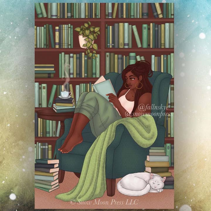 Cozy Nook - Green for wholesale by Snow Moon Press LLC