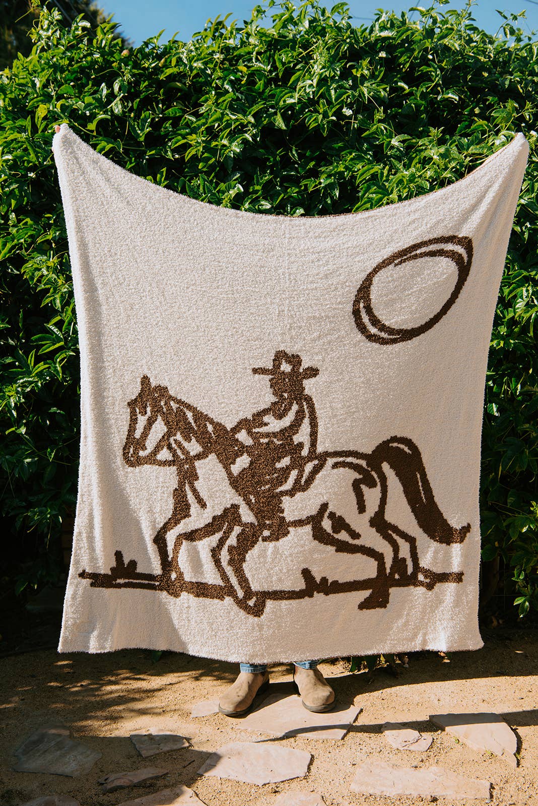 Sundream - Wholesale Throw Blanket - Drifter Plush Throw - Leather Brown1