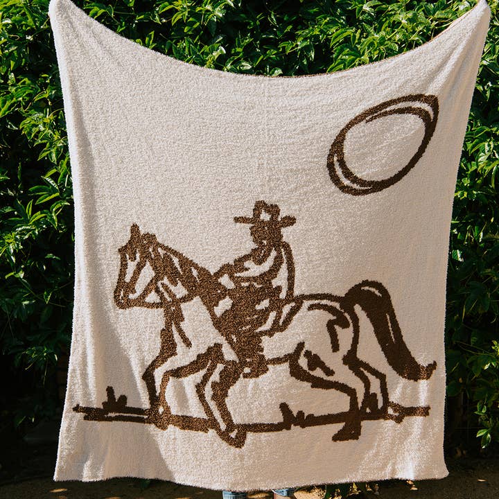 Sundream - Wholesale Throw Blanket - Drifter Plush Throw - Leather Brown1