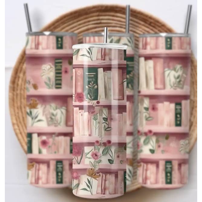 Book tumbler for wholesale by Creations by Trudy