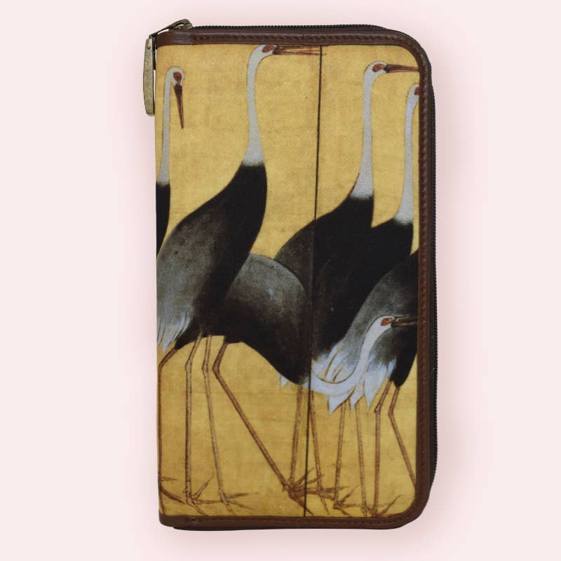 OLALLA GAMBIN - Wholesale Wallet - Women's - “Las Garzas” Japanese Art Wallet2