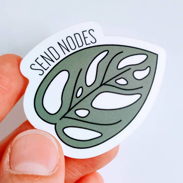BumbleB Graphic Design - Wholesale Sticker - Send Nodes Vinyl Sticker0