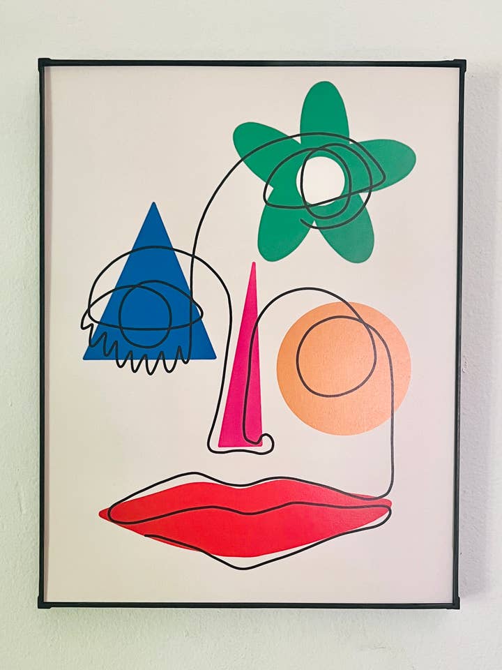 Gesichtsformen für den Großhandel von Mercedes Tabish Illustration