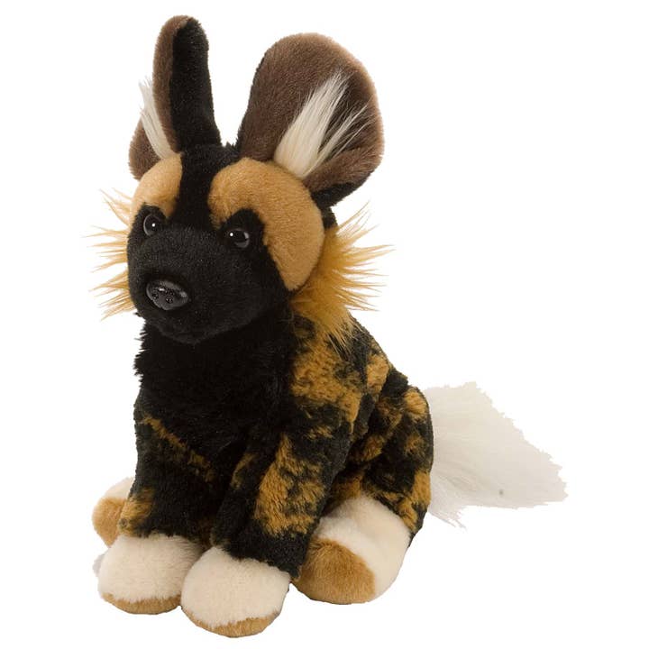 Wild Republic - Wholesale Stuffed/Plush Toy - Kids & Baby - CK-Mini African Wild Dog Stuffed Animal 8"