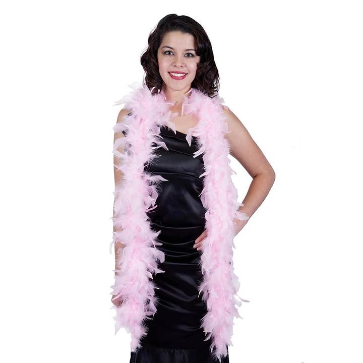 Zucker Feather Products - Wholesale Feathers - Chandelle Feather Boa - Lightweight - Candy Pink1