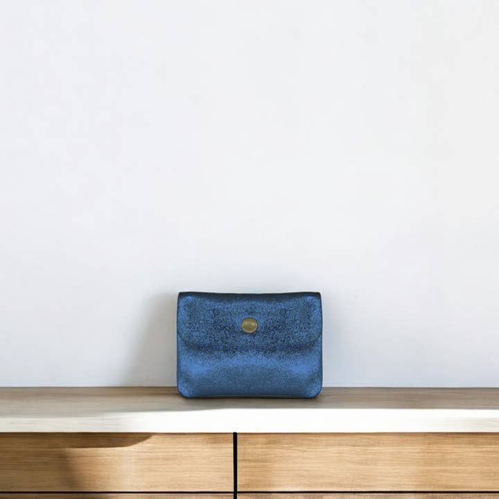 ITALIAN'S LEATHER - Wholesale Coin Purse - Women's - Suede Leather Wallet Katia 250203