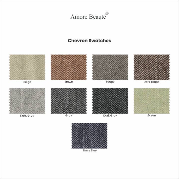 Amore Beauté - Venta al por mayor Cortinas - Cortina plisada en forma de V, cortinas de triple pliegue en espiga