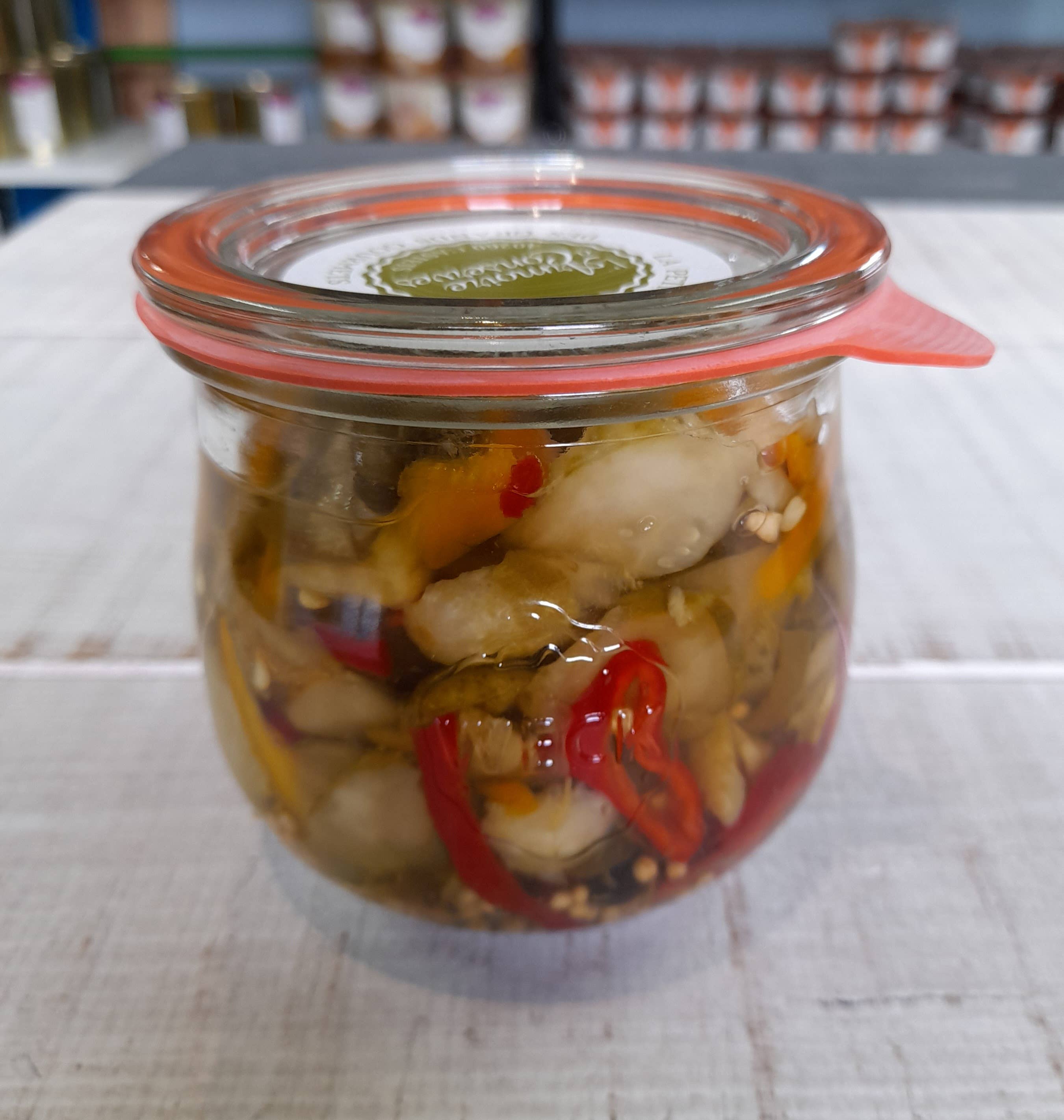 L'armoire A Conserves – wholesale Canned vegetables – END OF SUMMER PICKLES 180G1