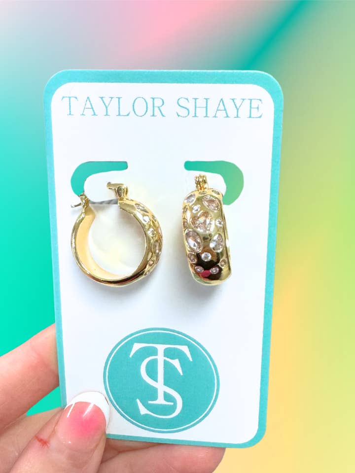 Matilda Hoops for wholesale by Taylor Shaye Designs