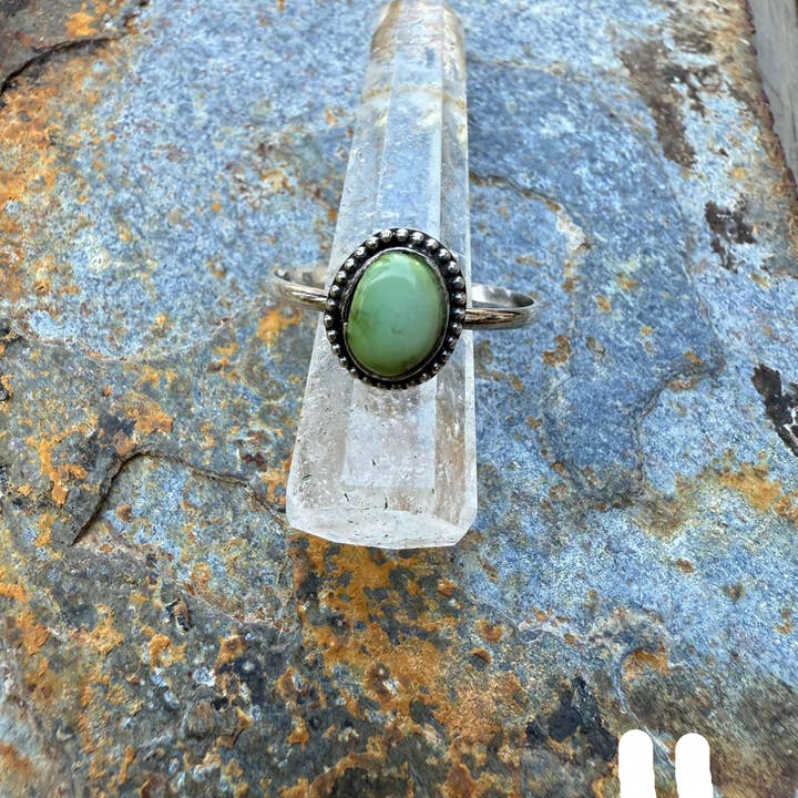 Zilveren Sonoran Goud Turkoois Ring voor wholesale door Wild Mountain Silver