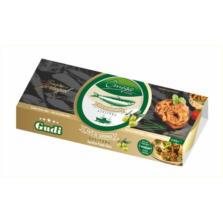 Gudis - Vendita all'ingrosso Pesce in scatola - Paté di sardine con olive