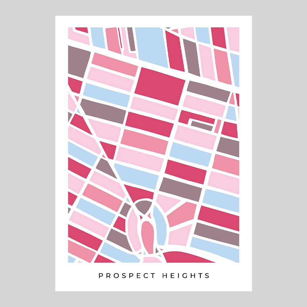 Faraway Places Paper - Wholesale Postcard Set - Brooklyn Neighborhood Print Postcards - Set of 123