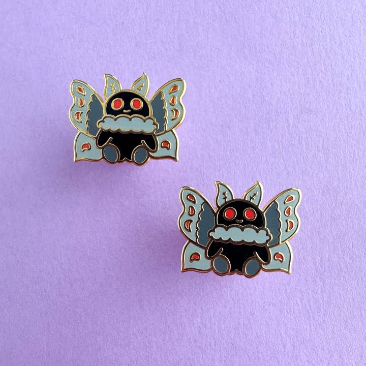 Kitty With A Cupcake – wholesale Solitärörhängen – Mothman Örhängen1