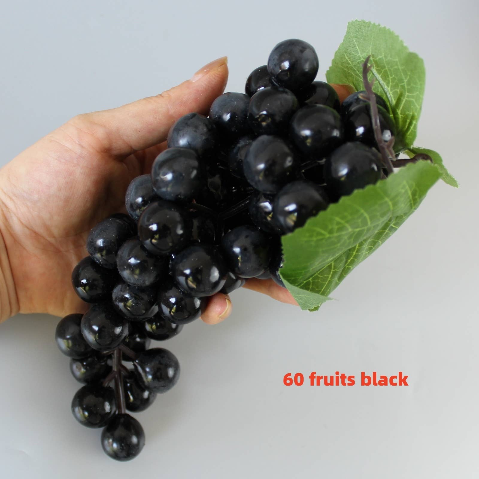 ACNITE(We cover U.S. import duties) – wholesale Konstgjorda blommor – Konstgjorda druvor som höstdekoration - fejkade frukter i lila och andra färger4