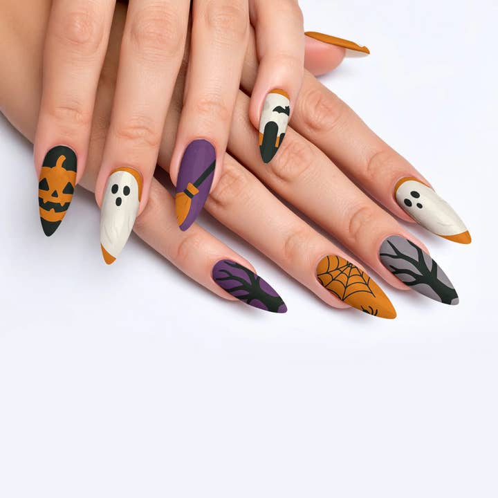 FYNE BODY - Wholesale Press-on/fake nails - Ghostly Glamour Haunt Press-On Nails53
