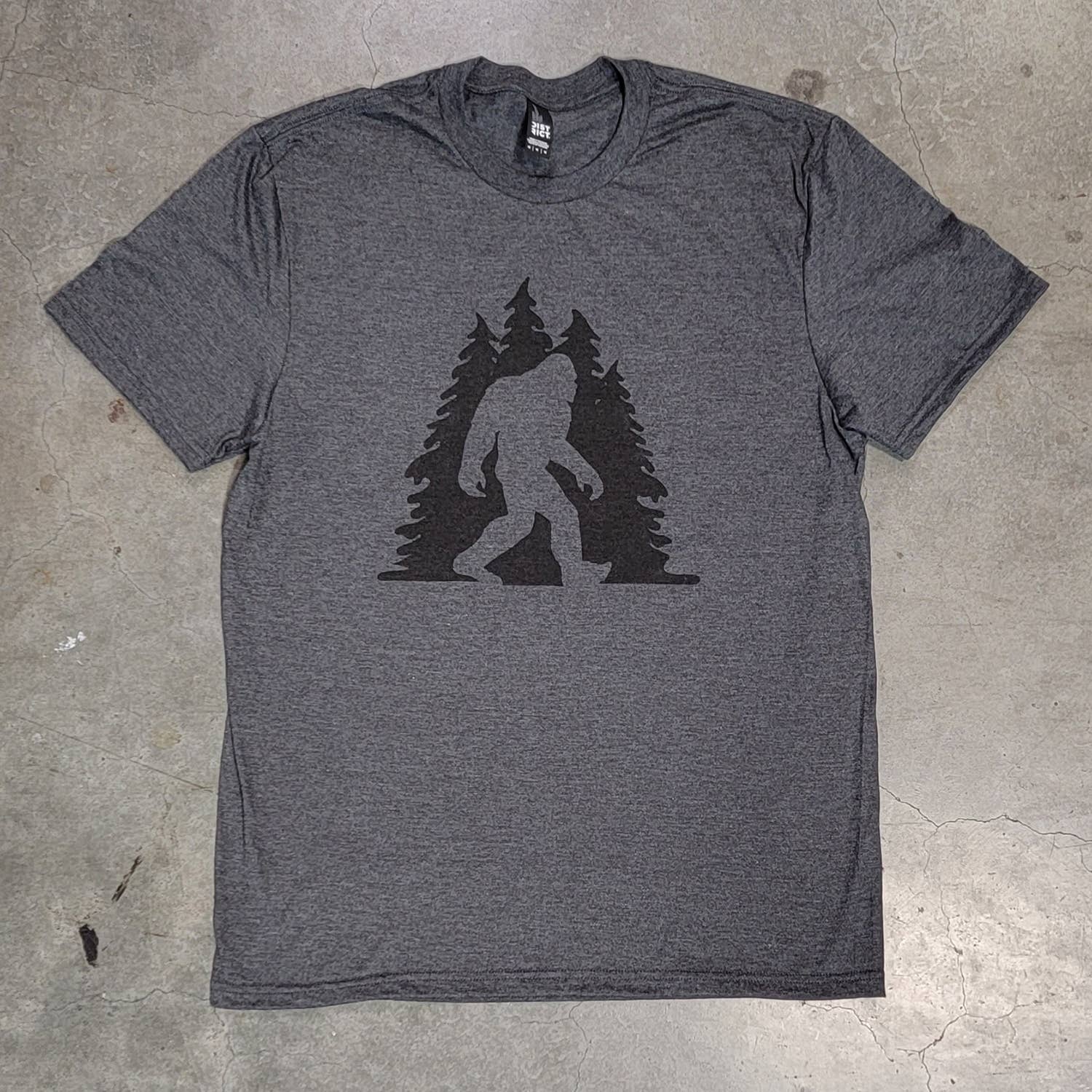 Direction Apparel - Wholesale Screen Printed T-Shirt - Men's - Sasquatch in Trees Weekender Tee3
