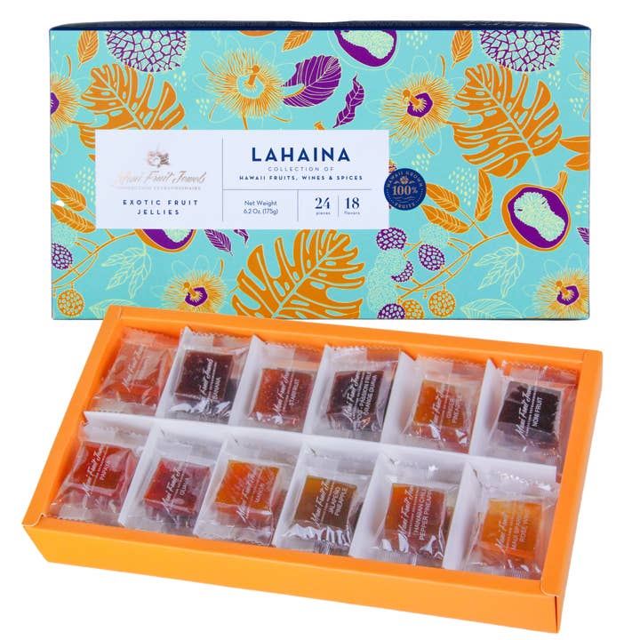 Maui Fruit Jewels - Wholesale Gummy - Lahaina Collection (Fruits+Wines+Spices)2
