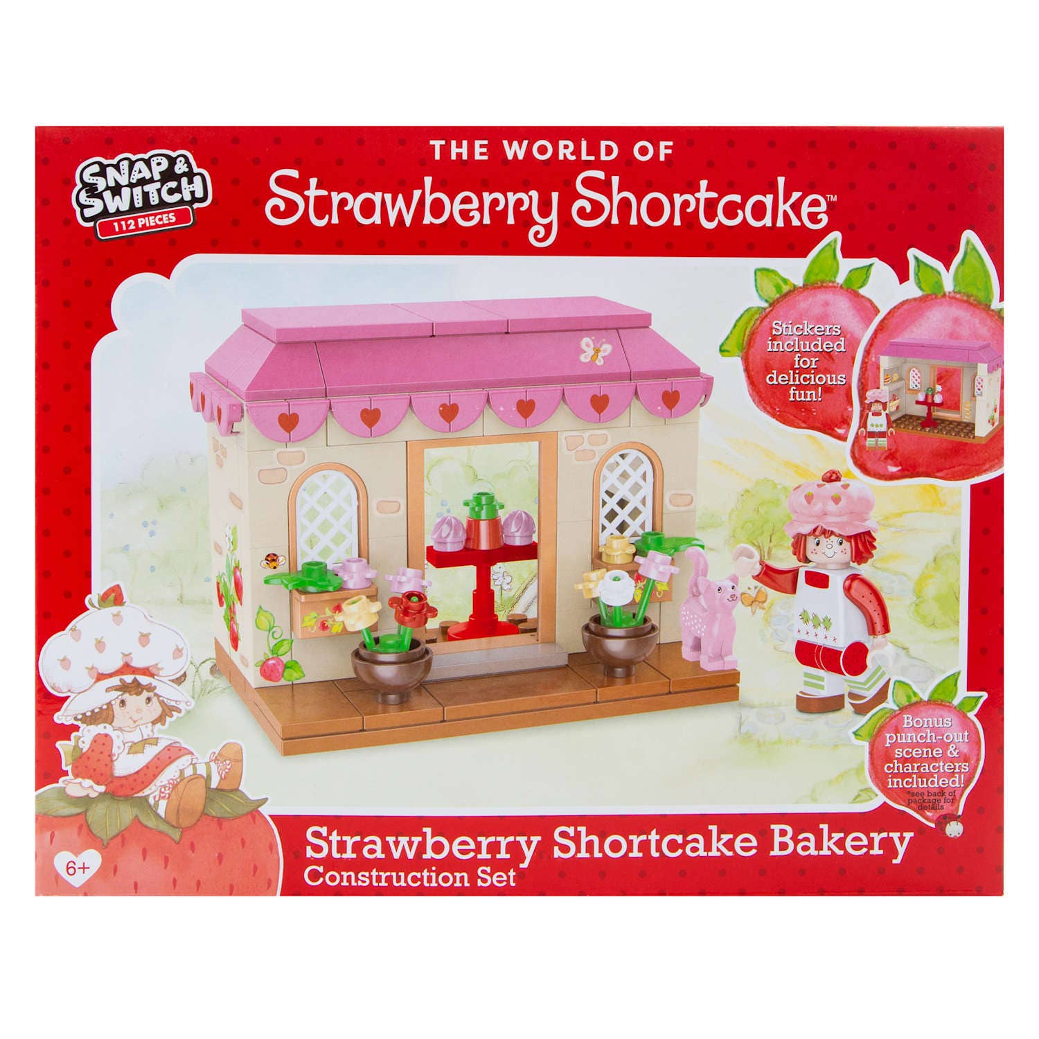 Well Played - Wholesale Toy Set - Kids - Strawberry Shortcake Bakery Snap & Switch Set2