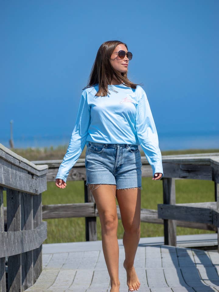 Dames Love the Sea Crew Neck voor wholesale door Jetsam