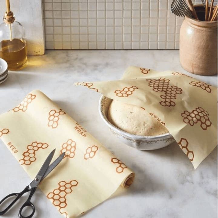 Bee's Wrap - Wholesale Food Storage Wrap/Bag - Cut-to-Size Roll - Honeycomb