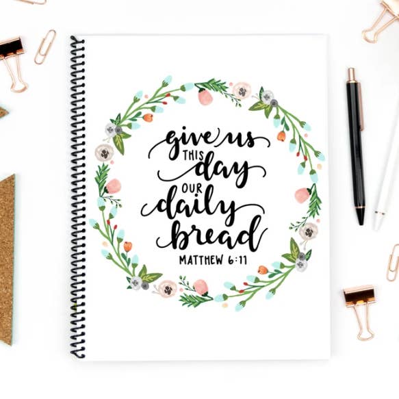 One Year Bible Reading Guide- Daily Bread for wholesale by Lamp Light Journals