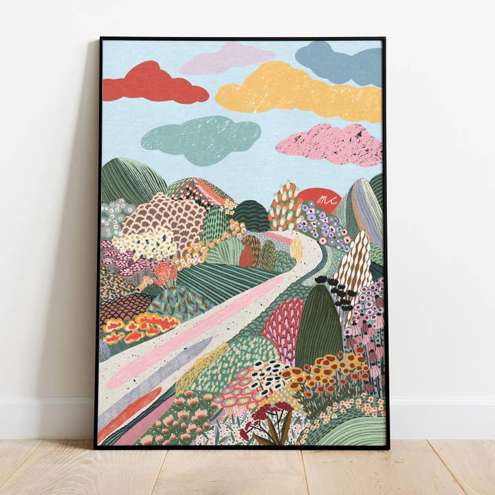 Sentiero verso il mare per la vendita all'ingrosso da parte di Marina Ester Castaldo