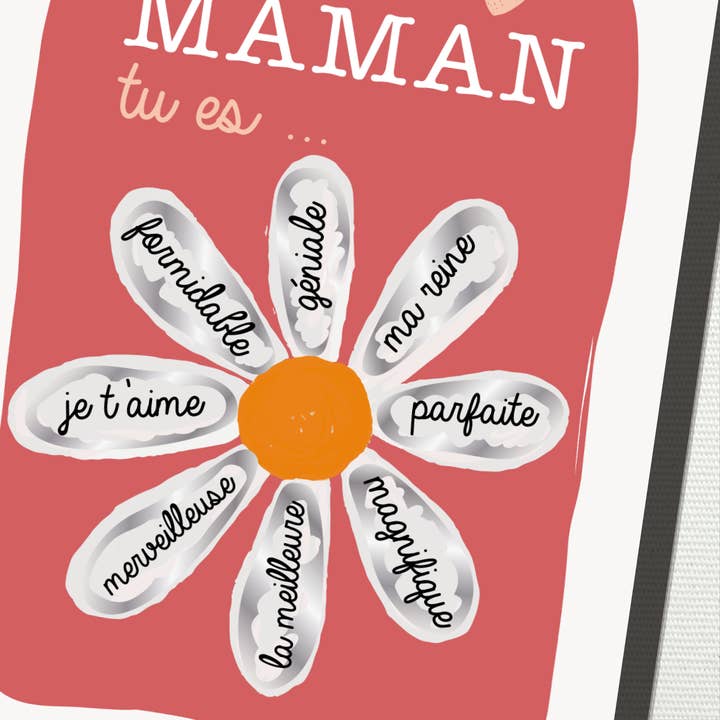 GRATTE MOI papeterie - Wholesale Mother's Day Card - Scratch card "for mom" Daisy3