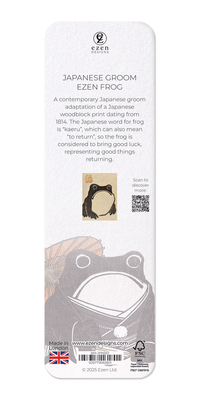 Ezen Trade – wholesale Bokmärke – JAPANSK BRUDGUM EZEN FROG: Bokmärke1
