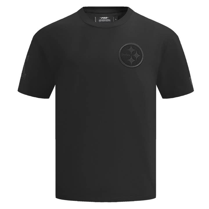 Pittsburgh Steelers Neutral CJ Drop Shoulder Tee for wholesale by BB Branded