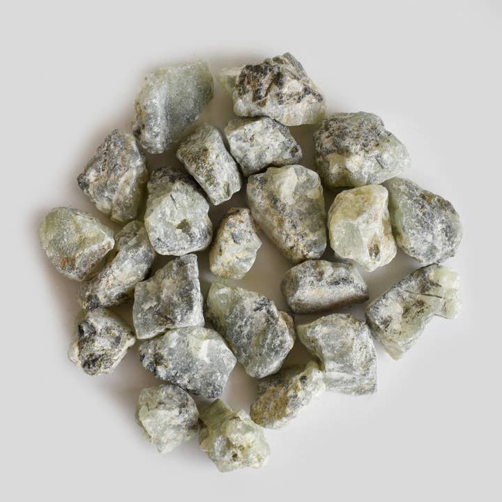 Soothing Crystals - Vente Pierre et cristal de spiritualité - 1 pièce de pierres brutes | Préhnite | Cristaux bruts de guérison8