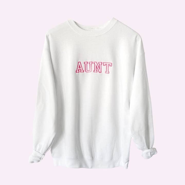 VARSITY STITCH ♡ anpassningsbar broderad sweatshirt för vuxna & barn för wholesale av BFFS & BABES