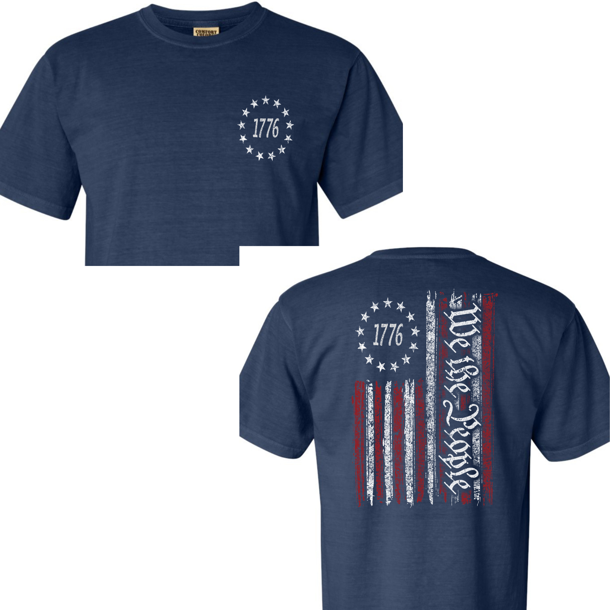 Down South Clothing Co - Wholesale Shirt - Unisex - 1776 We The People Tshirt1