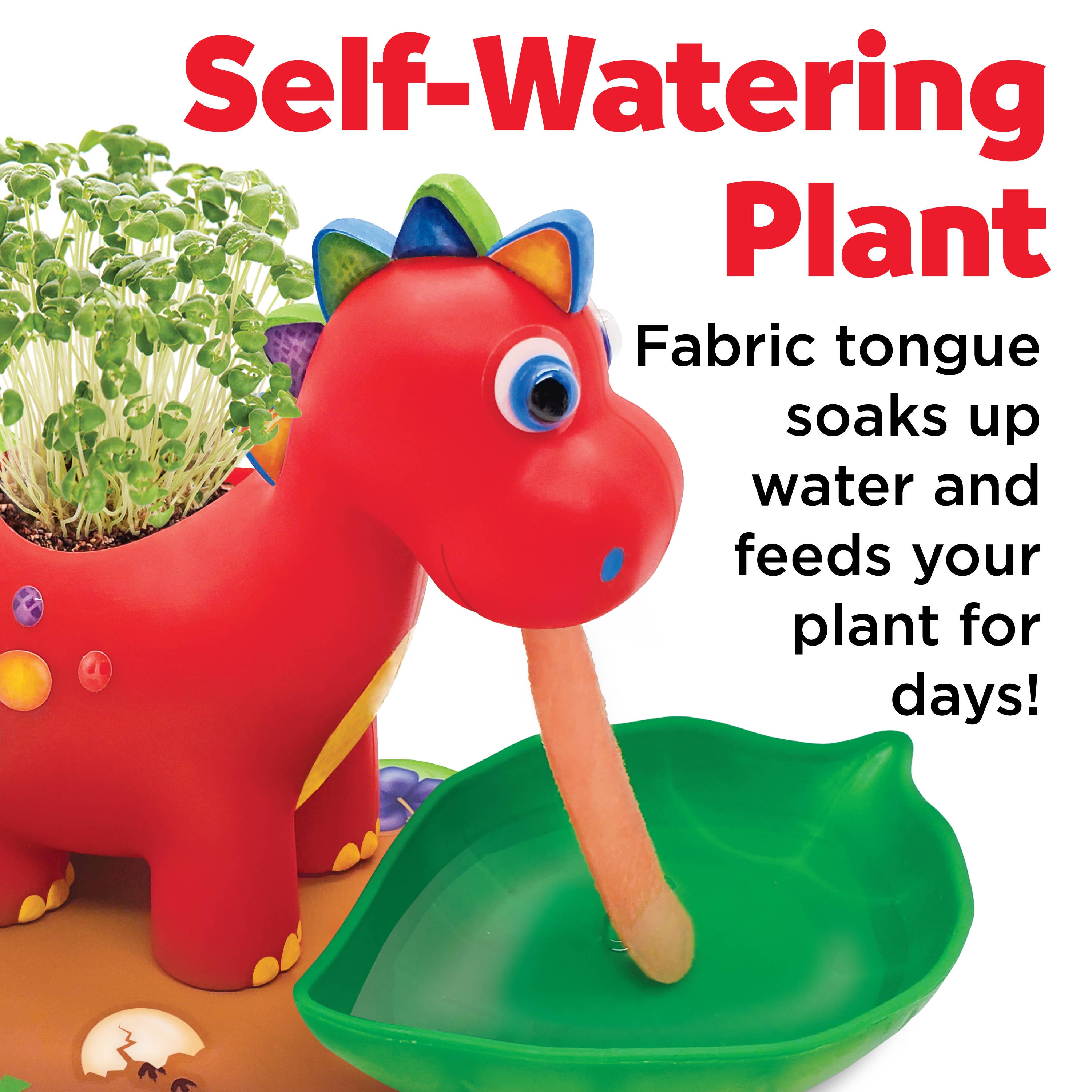 Faber-Castell / Creativity for Kids - Wholesale DIY Craft Kit - Kids - Self-Watering Dinosaur Plant Pet Grow Craft Kit for Kids2