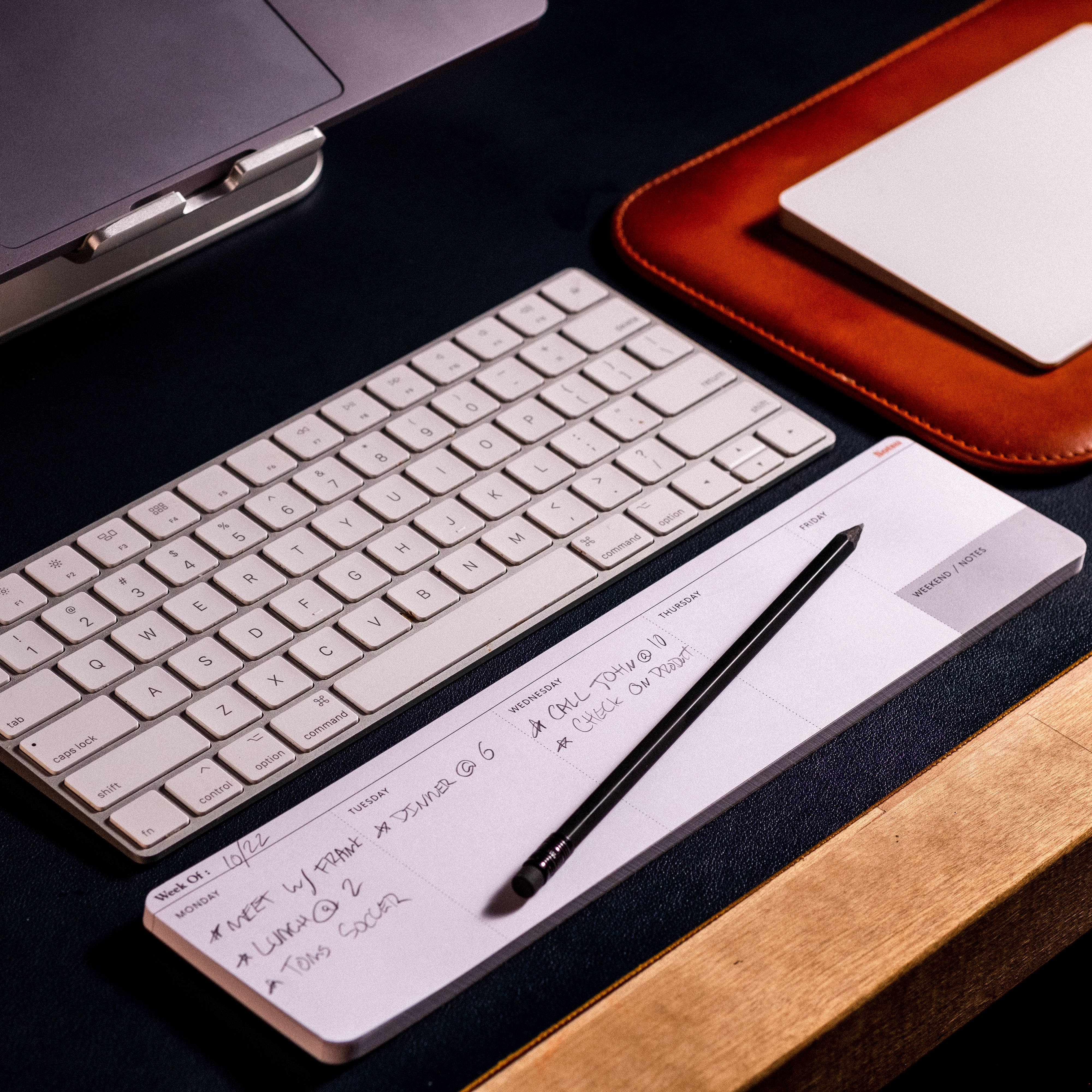 Notsu - Wholesale Planner - Weekly Planning Pad Lite | 50 Pages fits Under Keyboard0