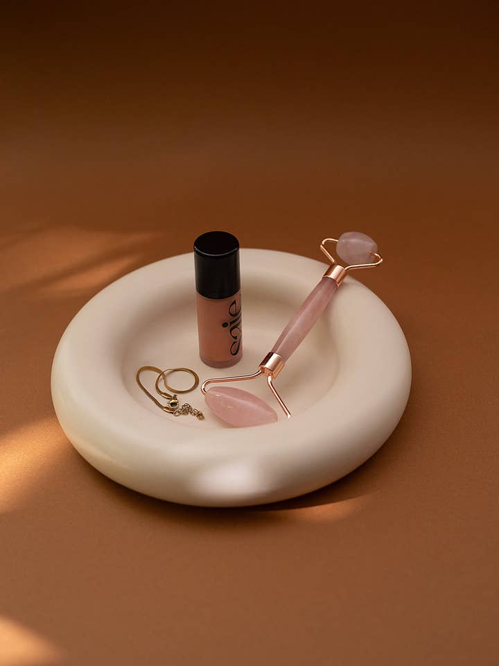 Alma Catch-All Tray- Chunky Modern Nightstand & Entry way Tray for wholesale by Dari Candles and Decor