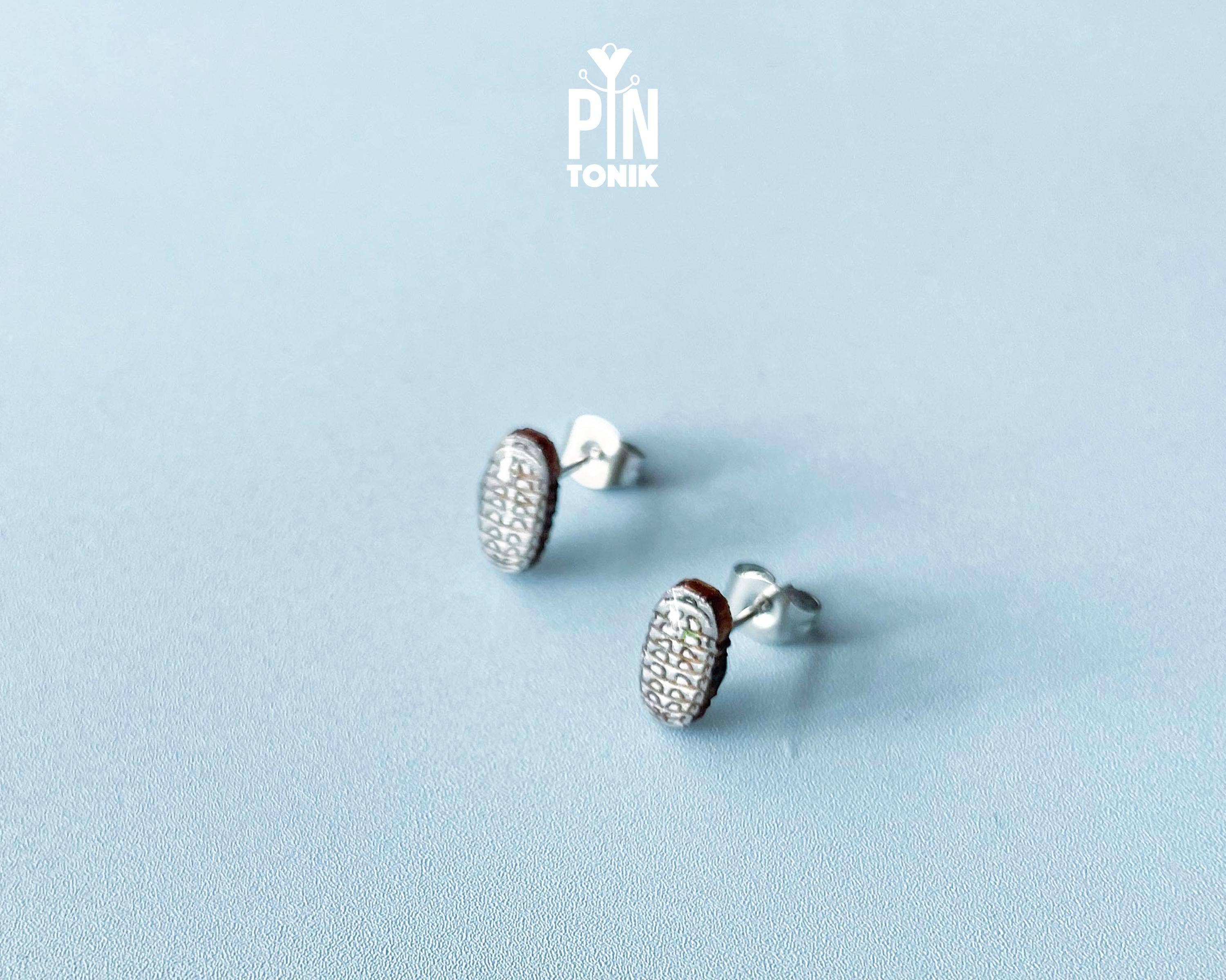 PinTonik - Wholesale Stud/Post Earrings - Isopod Earrings - Quirky Pill Bug Costume Jewelry4