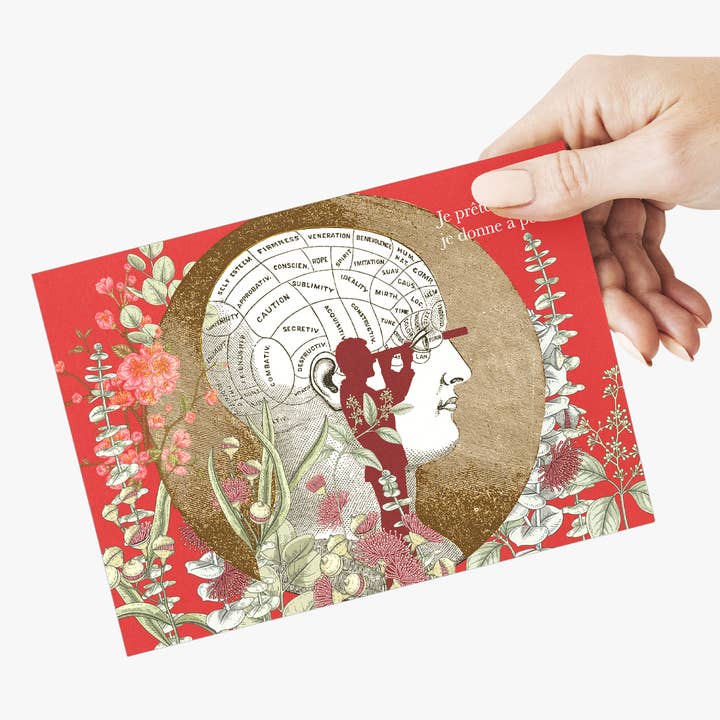 Poster “Estou pronto para rir mas faço-te pensar” - A5 por atacado de sidonie blondel