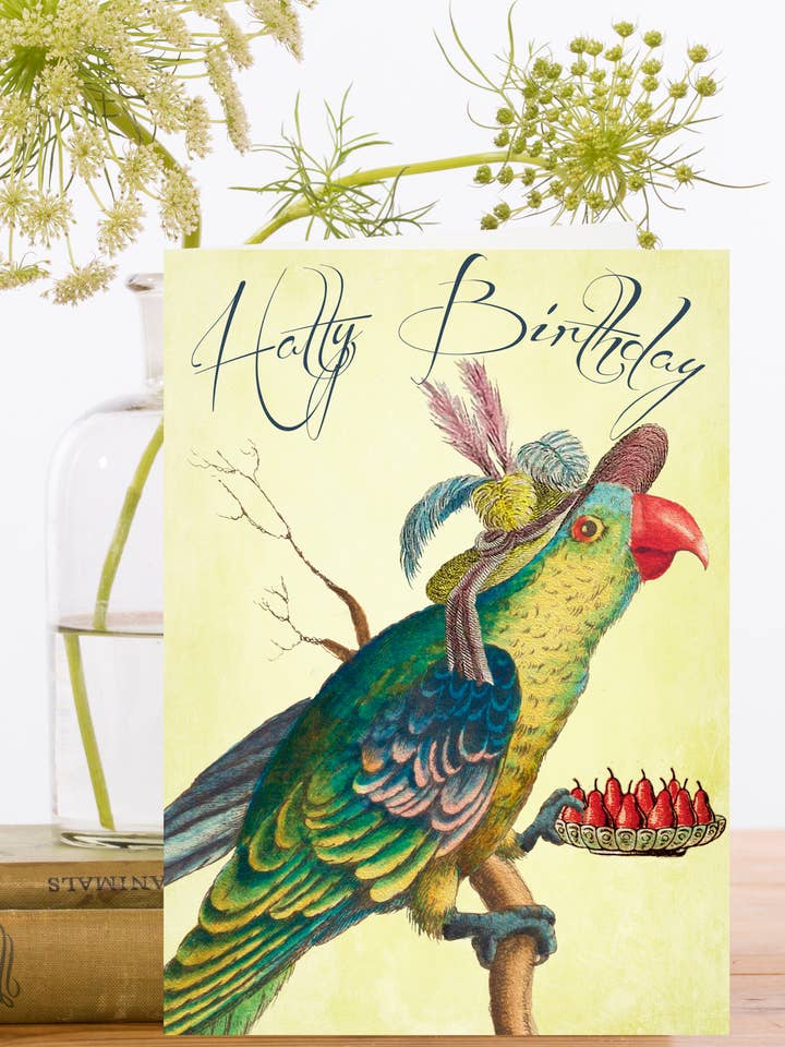 HB210P ~ Tarjeta de cumpleaños ~ Hatty Birthday para venta al por mayor de Madame Treacle