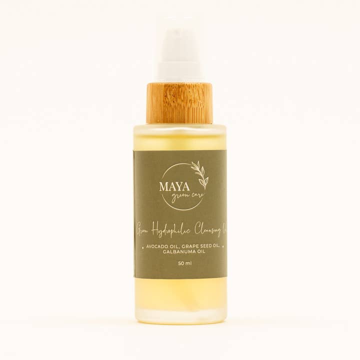 Green Hydrophilic Cleansing Oil for wholesale by MayaGreenCare