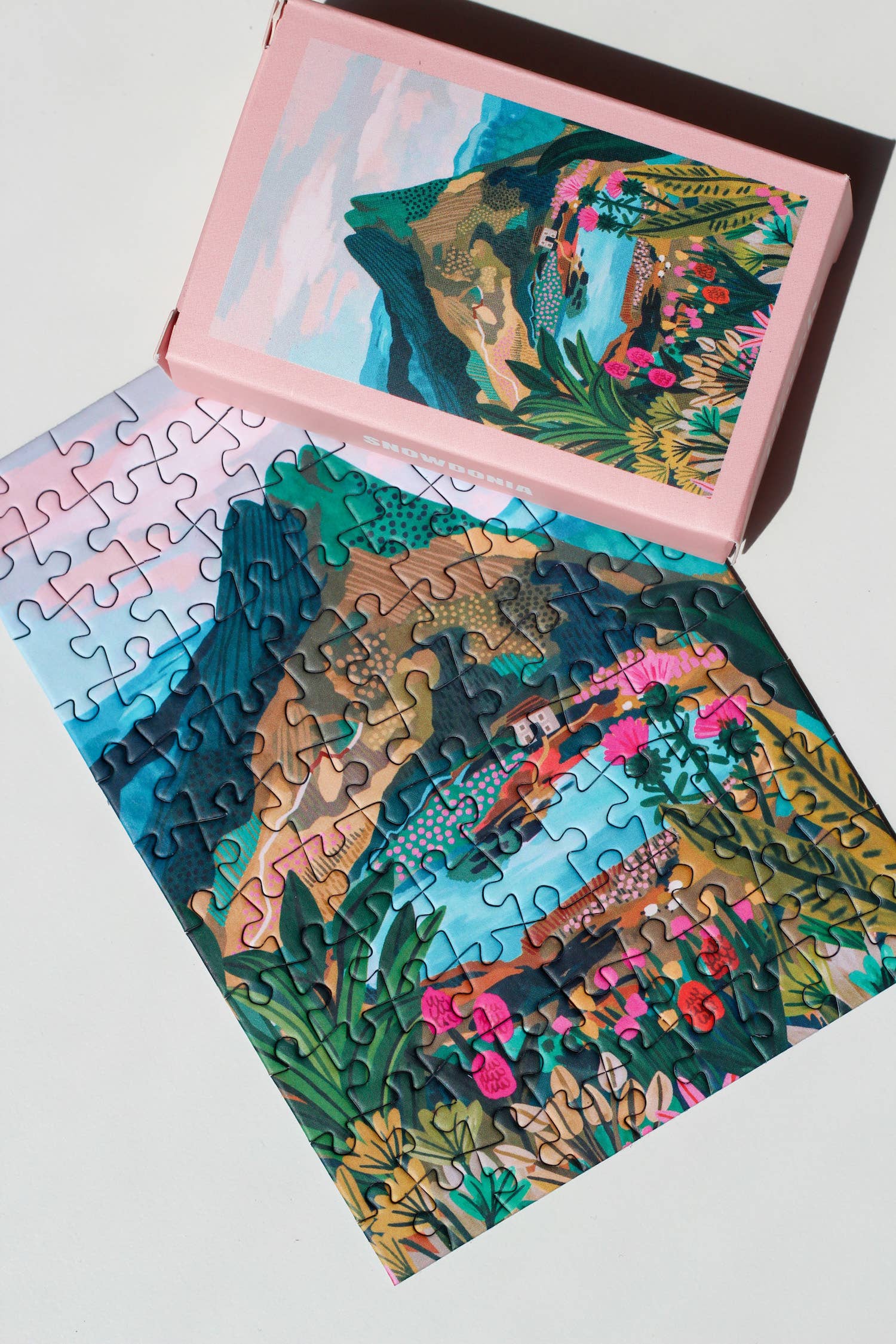 Piecely Puzzles - Wholesale Puzzle - Adult - Snowdonia mini-puzzle, 99 pieces3