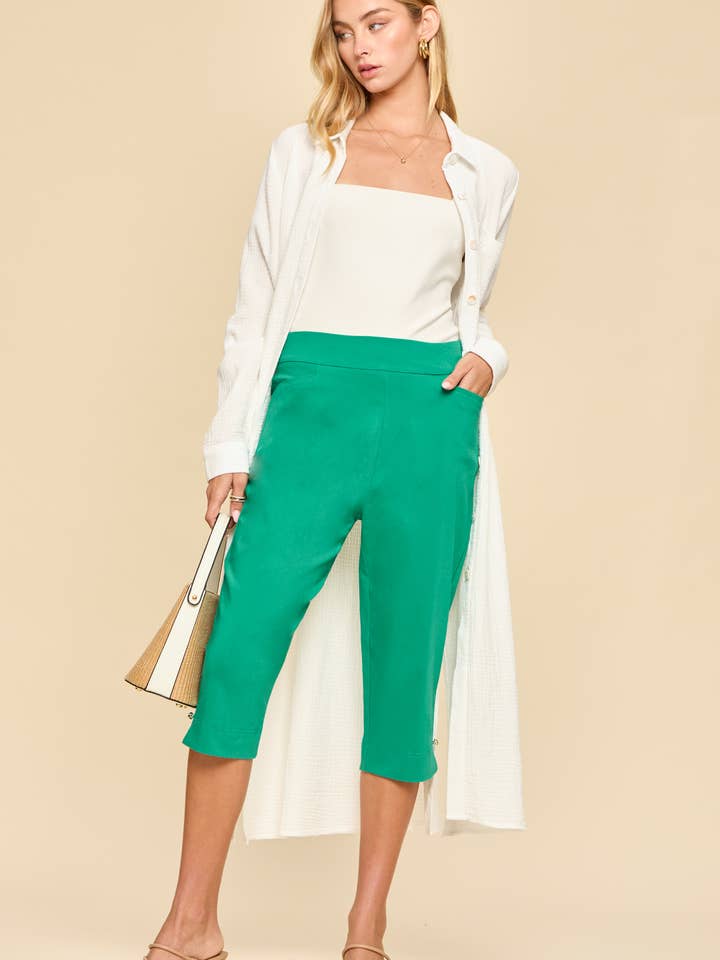 Everyday Only Pair Capri Pants for wholesale by Dear Scarlett