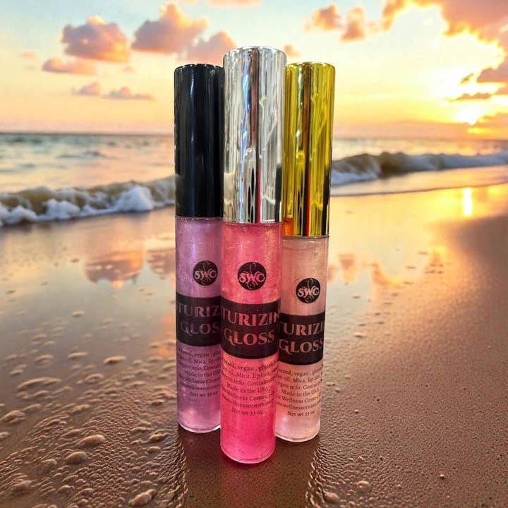 Shimmer Moisturizing Lip Gloss for wholesale by SWC Sisu Wellness Center