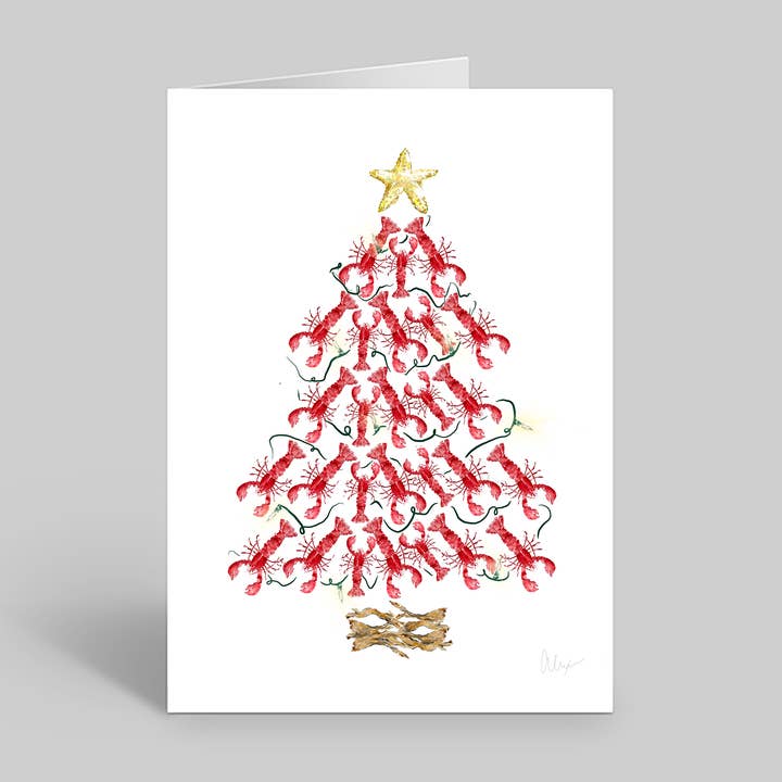 Lobster Tree stationery for wholesale by Count Your Smiles
