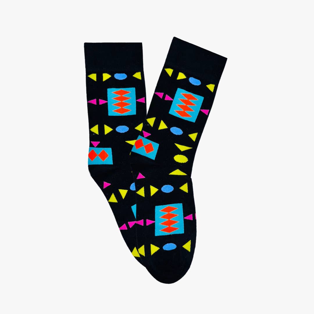 Afropop - Wholesale Socks - Unisex - Retro Black