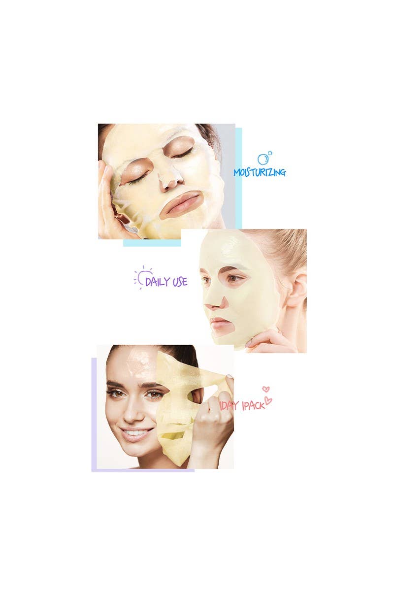 PINEAPPLE Beauty - Wholesale Gezichtsmasker - Patch Holic PAT005 Colorpick voedend bladmasker - 10 stuks7