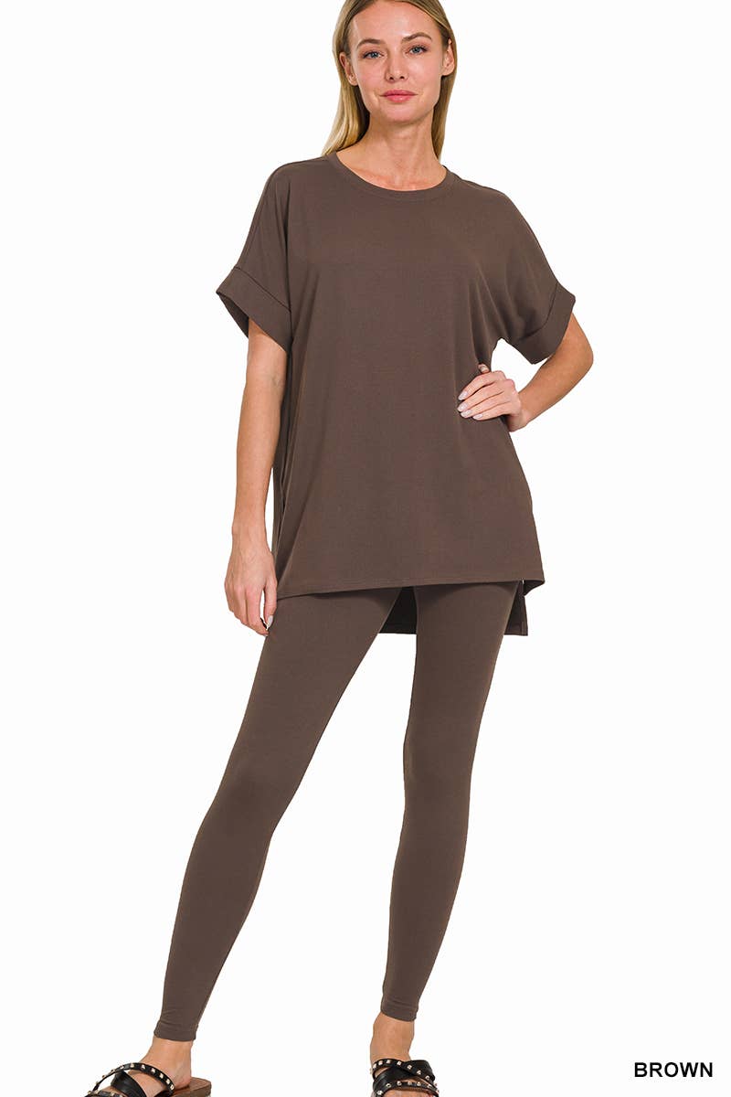 42POPS – Großhandel Loungewear-Set – Damen – Mikrofaser-Oberteil & Leggings 2-teiliges Set41