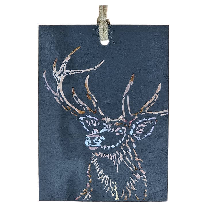 LT Creations - Wholesale Sign - Stag Slate Hanger | SOH2