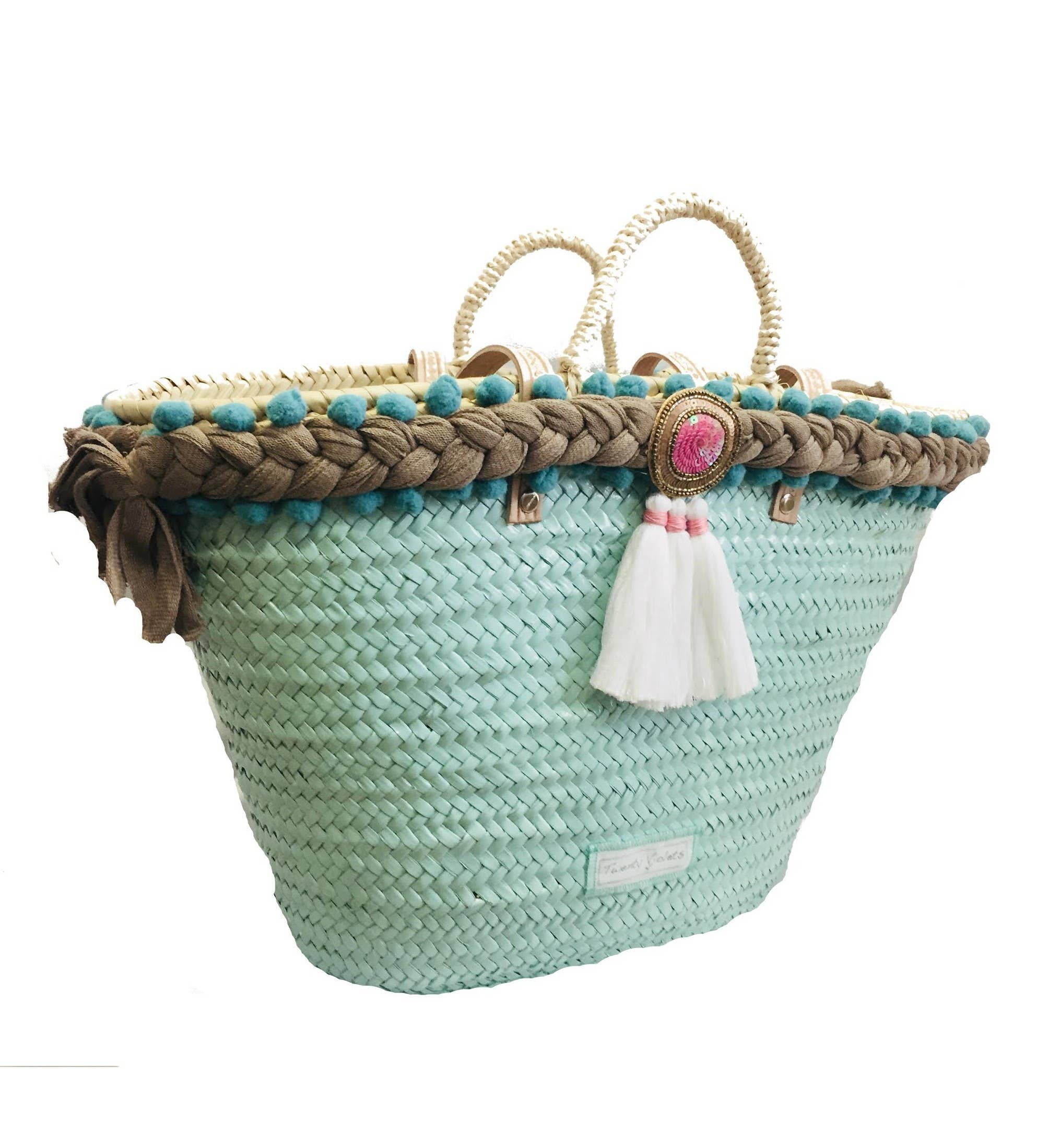 Twenty Violets - Vente Sac de plage - Couffin moyen grand S'Agaro - 53 x 30 cm6