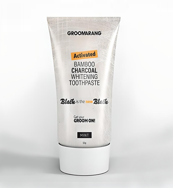 My Wholesale Warehouse - Wholesale Toothpaste - Groomarang Activated Bamboo Charcoal Teeth Whitening Toothpaste1